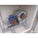 Ruimte afzuiging beluchter dakafzuiging.